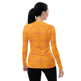 Blossom Bliss Rash Guard design with floral patterns